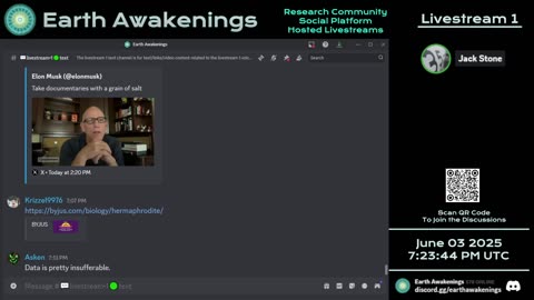 Earth Awakenings - #3204 - Live on Rumble/Youtube/X-Twitter/Twitch