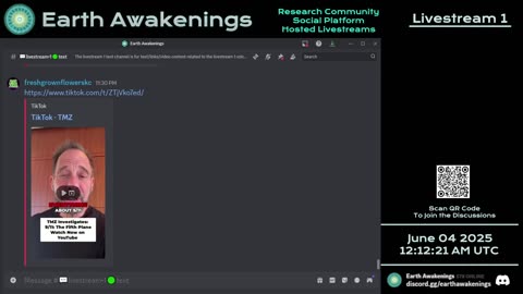 Earth Awakenings - #3204 - Live on Rumble/Youtube/X-Twitter/Twitch