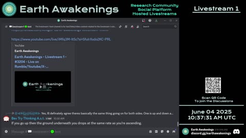Earth Awakenings - #3204 - Live on Rumble/Youtube/X-Twitter/Twitch