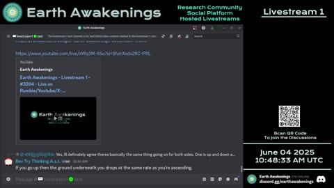 Earth Awakenings - #3204 - Live on Rumble/Youtube/X-Twitter/Twitch
