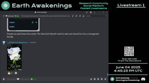 Earth Awakenings - #3204 - Live on Rumble/Youtube/X-Twitter/Twitch