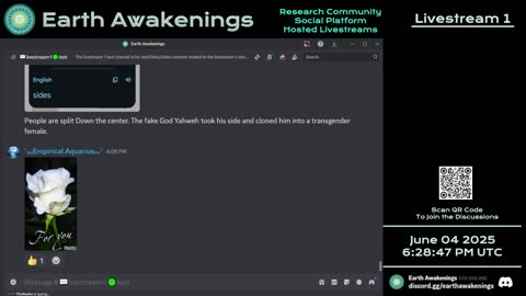 Earth Awakenings - #3204 - Live on Rumble/Youtube/X-Twitter/Twitch