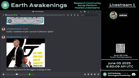 Earth Awakenings - #3209 - Live on Rumble/Youtube/X-Twitter/Twitch