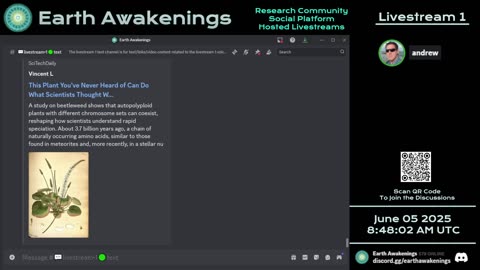 Earth Awakenings - #3209 - Live on Rumble/Youtube/X-Twitter/Twitch