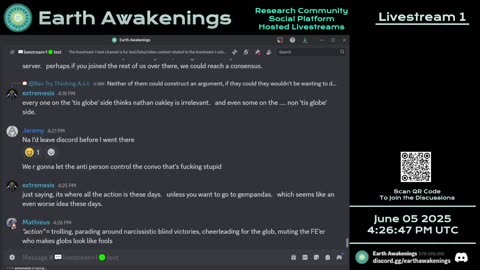 Earth Awakenings - #3209 - Live on Rumble/Youtube/X-Twitter/Twitch