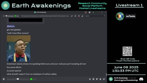 Earth Awakenings - Livestream 1 - #3212 - Live on Rumble/Youtube/X-Twitter/Twitch