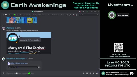Earth Awakenings - Livestream 1 - #3212 - Live on Rumble/Youtube/X-Twitter/Twitch