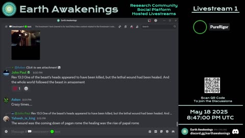 Earth Awakenings - #3175 - Live on Rumble/Youtube/X-Twitter/Twitch
