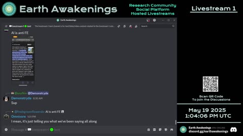 Earth Awakenings - #3175 - Live on Rumble/Youtube/X-Twitter/Twitch