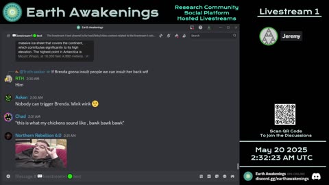 Earth Awakenings - #3175 - Live on Rumble/Youtube/X-Twitter/Twitch