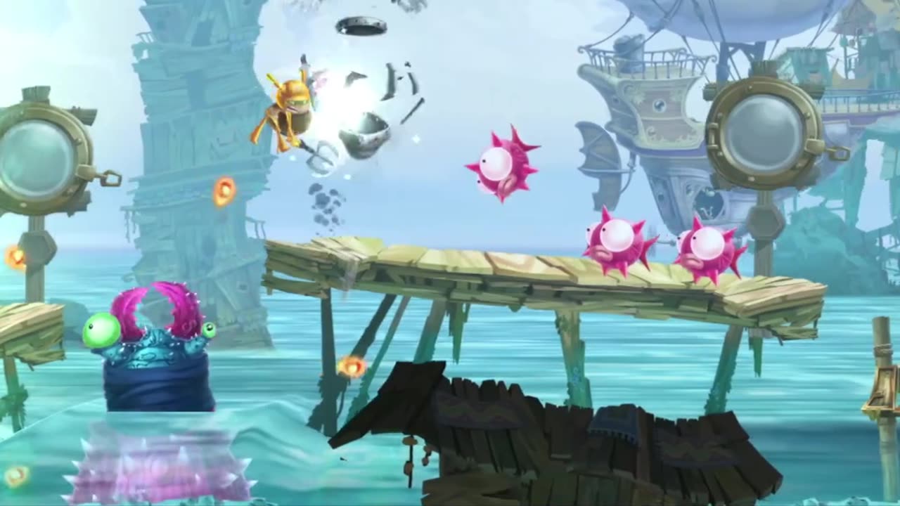 Rayman Legends gloo gloo