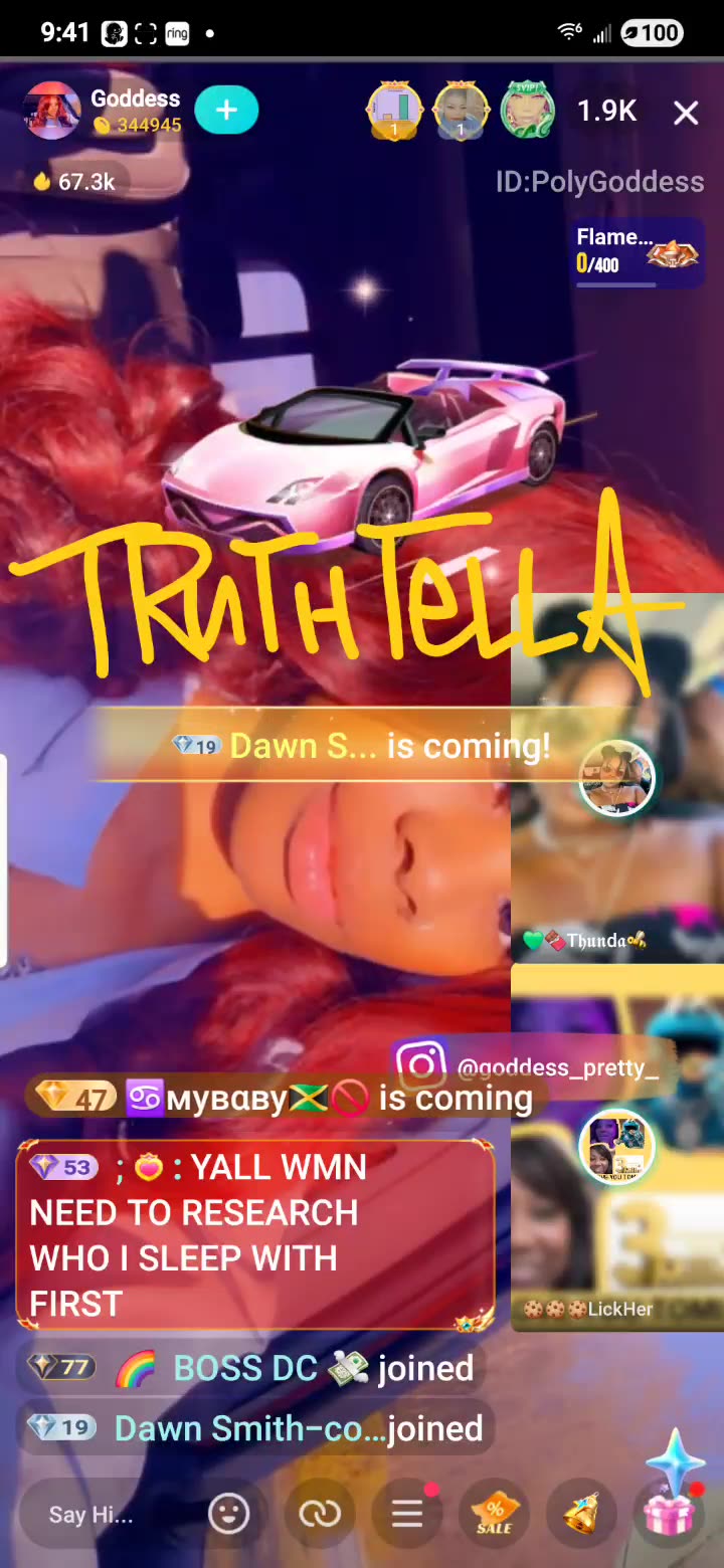 POLYGODDESS GOES LIVE STILL NO POLICE REPORT IN SIGHT SMH WHERE IS CPS WHEN YOU NEED THEM