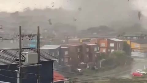 Tornado en Puerto Varas con vientos de 138 a 178 km/h