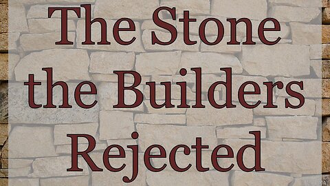 The Builders who Rejected the Chef Cornerstone