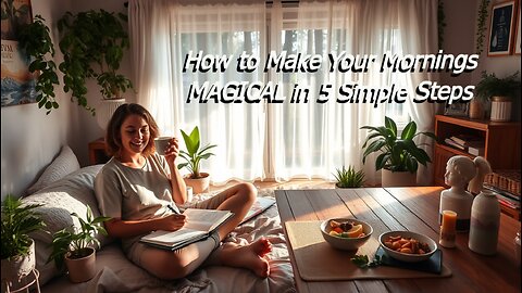 How to Make Your Mornings MAGICAL in 5 Simple Steps?