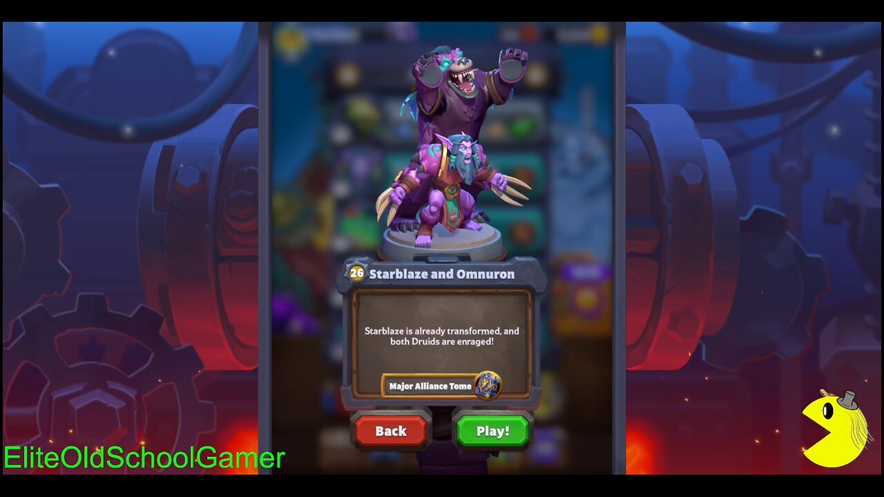 Warcraft Rumble - Heroic Missions - Map 26 Area 2 - Starblaze and Omnuron - November 2025