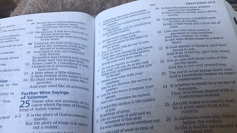 Proverbs 25