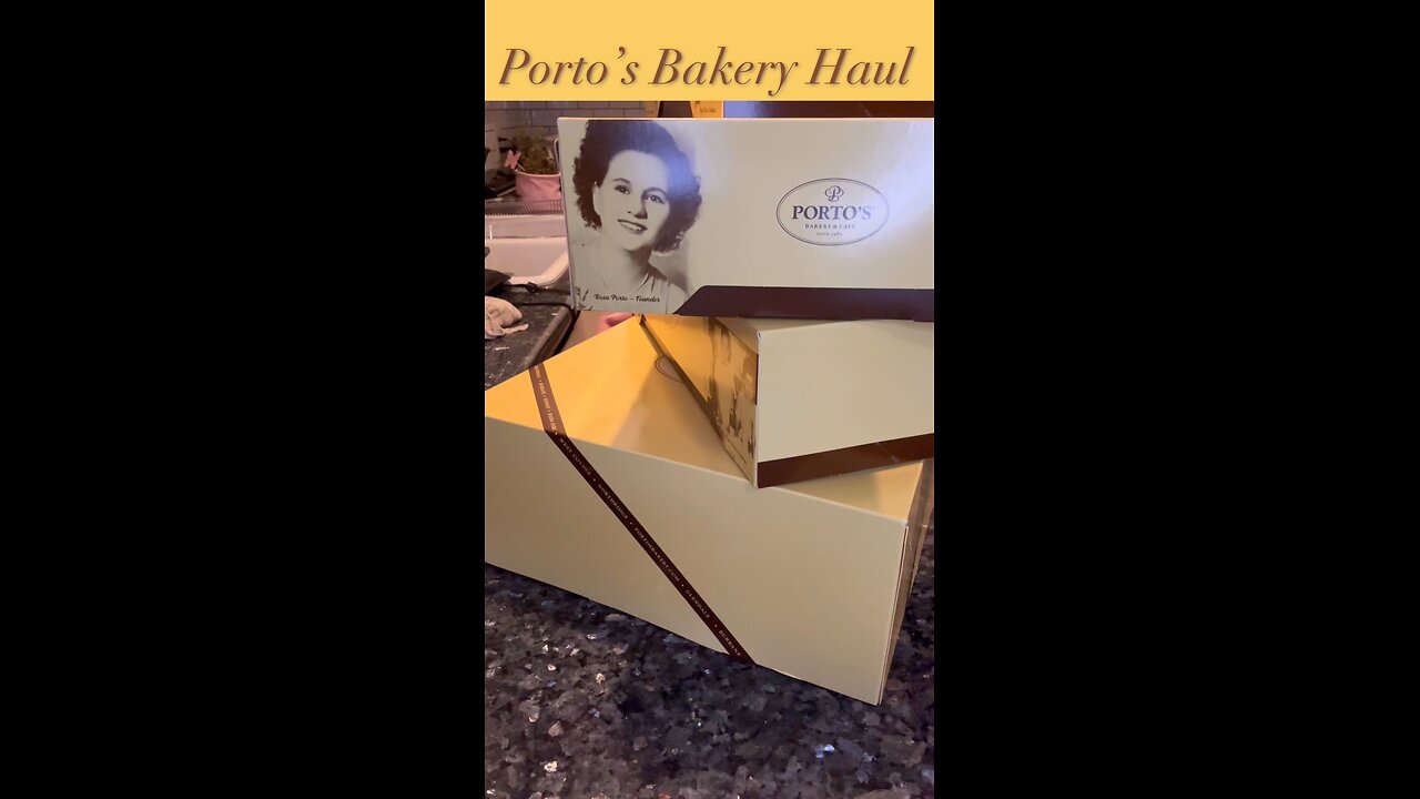 Porto’s Bakery Haul