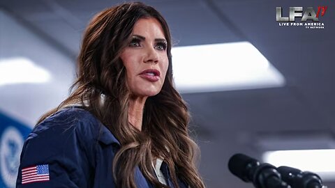 NOEM RUNS OVER TRUMP