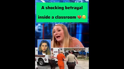 A shocking betrayal inside a classroom 💔😢