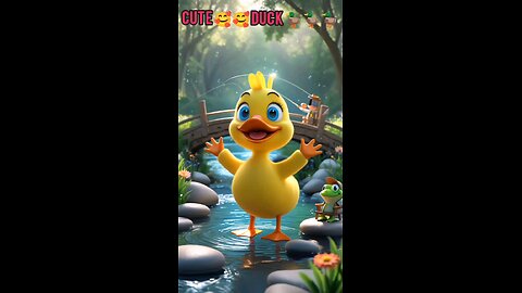 cute 🥰🥰 duck 🦆🦆