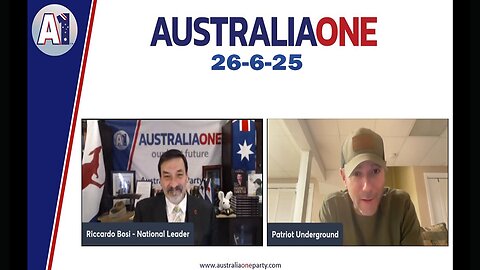 LTC Riccardo Bosi with Patriot Underground: We Discuss Israel/Iran, Mass Deportations, Sleeper Cell Activation, Epstein, Diddy, AI & More!