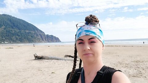 CHECKING OUT THE STUNNING VIEWS AT MANZANITA BEACH {OREGON}