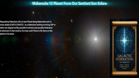Federation Briefing on MakeMake and its moon.