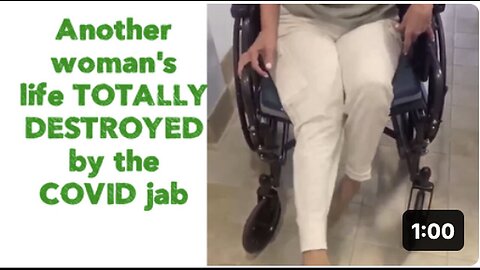 "COVID Jab Completely Shatters Another Woman's Life"