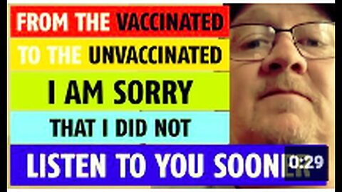 "Apology to the Unvaccinated: A Past Misstep in Ignoring Your Words"