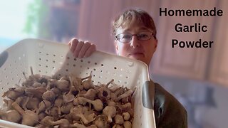 Save Money: Create Organic Garlic Powder from Scratch!