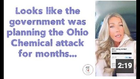 "Government Planned Ohio Chemical Attack for Months, Evidence Suggests"