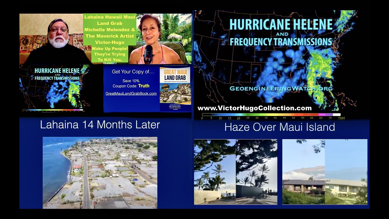 Coincidence Between Hurricane Helene Maui Lahaina Hawaii Fire Land Grab Michelle Melendez VictorHugo