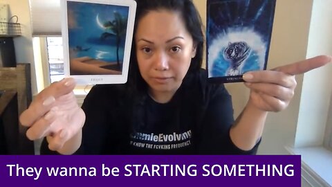 They wanna be STARTING SOMETHING....