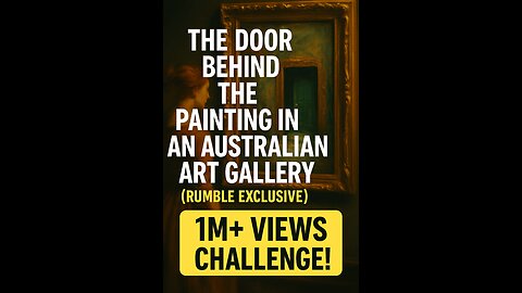 The Door Behind the Painting in an Australian Art Gallery (Rumble Exclusive)