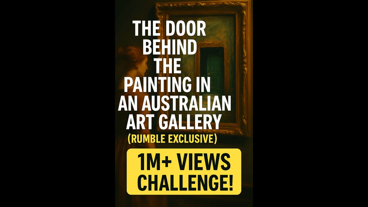 The Door Behind the Painting in an Australian Art Gallery (Rumble Exclusive)