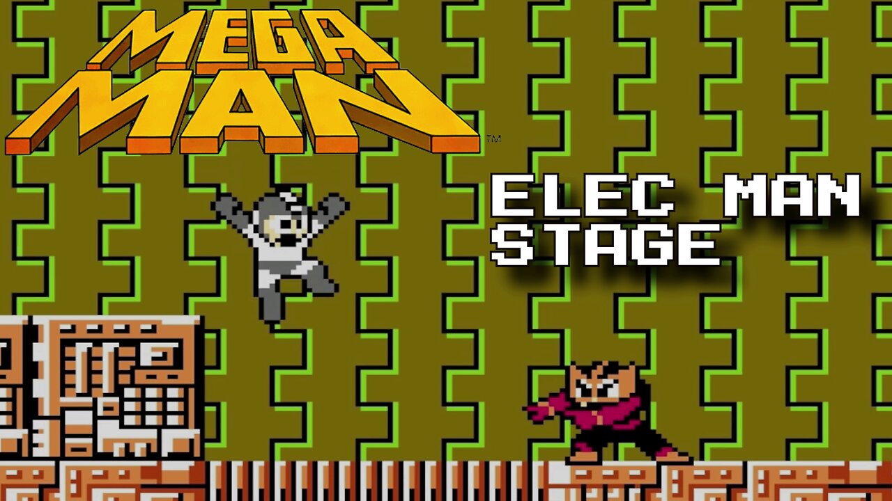 Mega Man (NES) - 4. Elec Man stage
