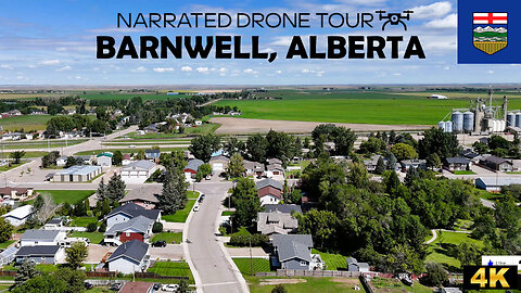 🌄 Barnwell, Alberta 🚁 4K Drone