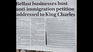 King Charles III is officially petitioned by the NI patriots under Bill of Rights 1688