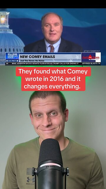 They found what James Comey wrote in 2016 and it changes everything.