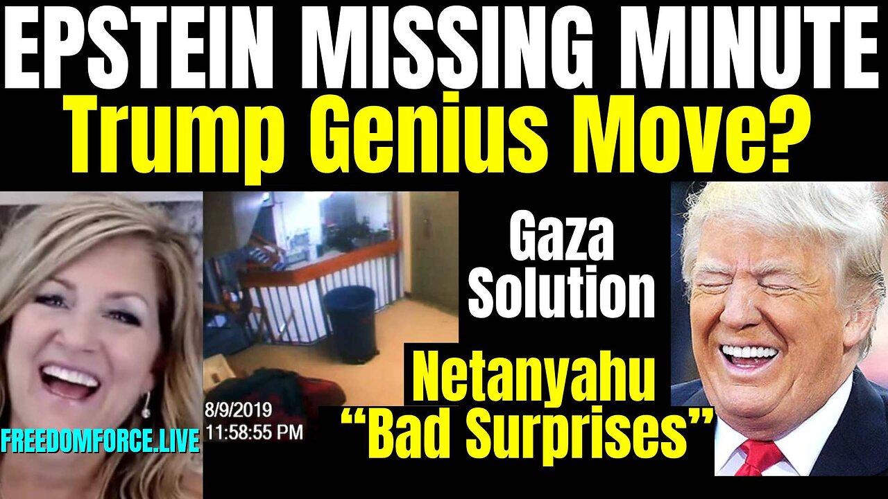 Epstein Missing Minute- Trump Genius Move? Tuesday 7-8-25 6PM CST