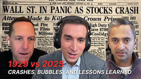 1929 vs 2025: Andrew Ross Sorkin on Crashes, Bubbles & Lessons Learned