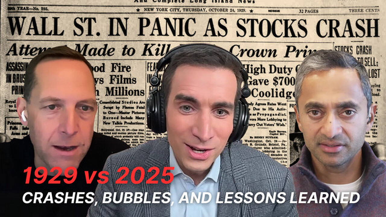 1929 vs 2025: Andrew Ross Sorkin on Crashes, Bubbles & Lessons Learned