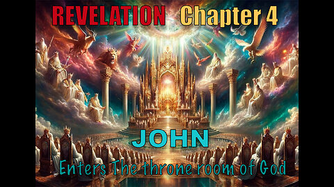 Are You Ready? Today we are thrust into the Throne Room Of God. Reading Revelation Chapter 4