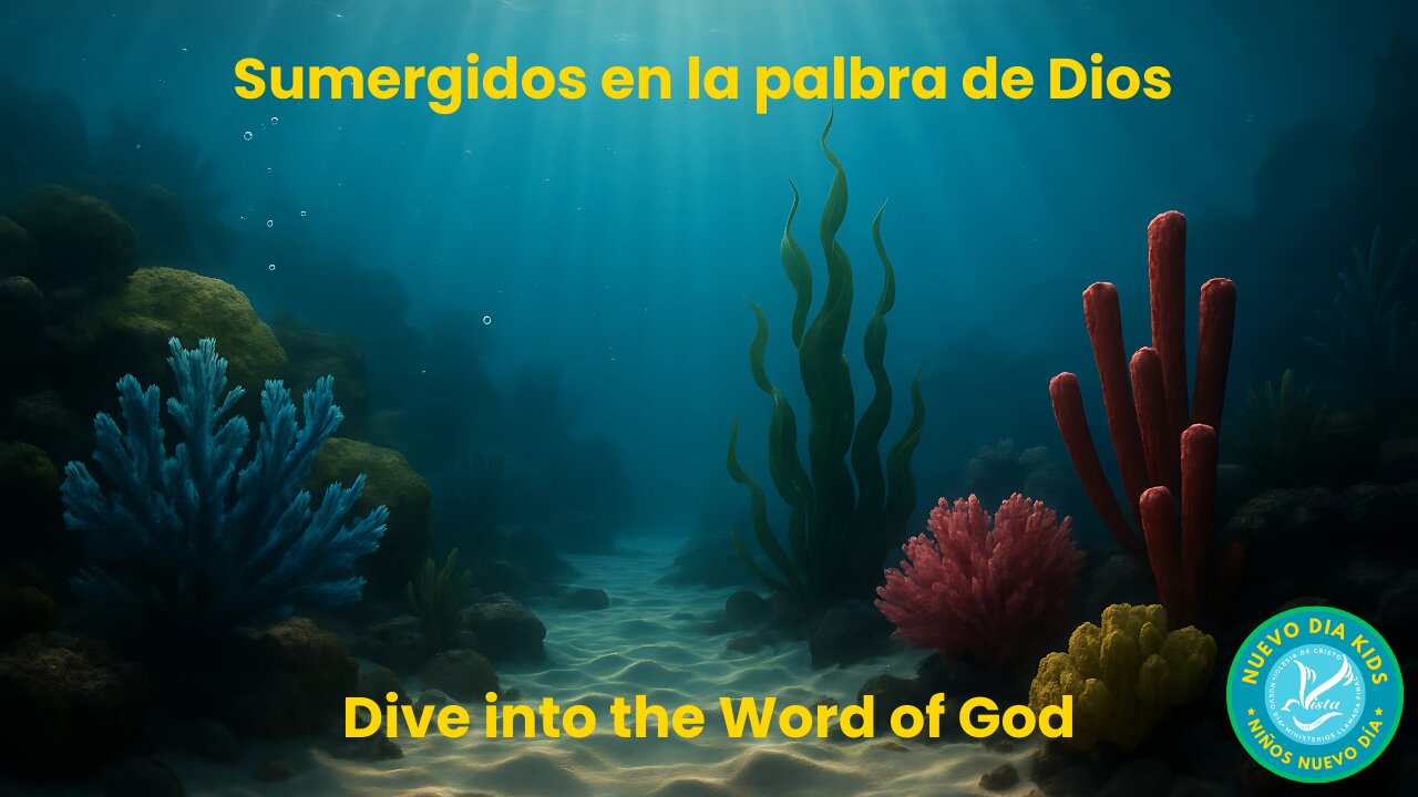 🌊 Sumergidos en la Palabra de Dios 🌊✨ Servicio Especial para Niños ✨