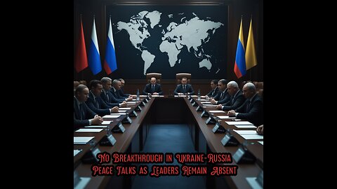 No Breakthrough in Ukraine-Russia Peace Talks as Leaders Remain Absent