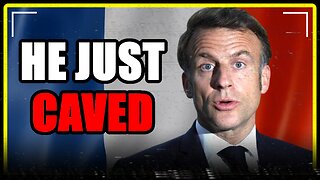 Macron just SURRENDERED.