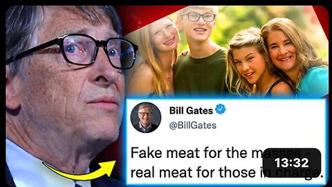 "Bill Gates' Chef Reveals Billionaire's Refusal to Serve His Family Fake Meat"