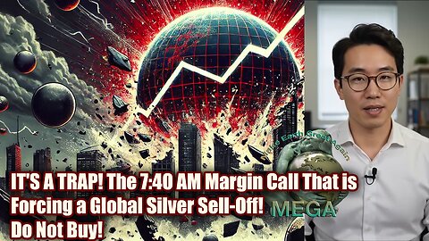 IT'S A TRAP! The 7:40 AM Margin Call That is Forcing a Global Silver Sell-Off! (Do Not Buy!