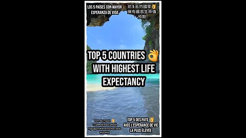 explore what makes these nations thrive. #HighLifeExpectancy #LongevityNation